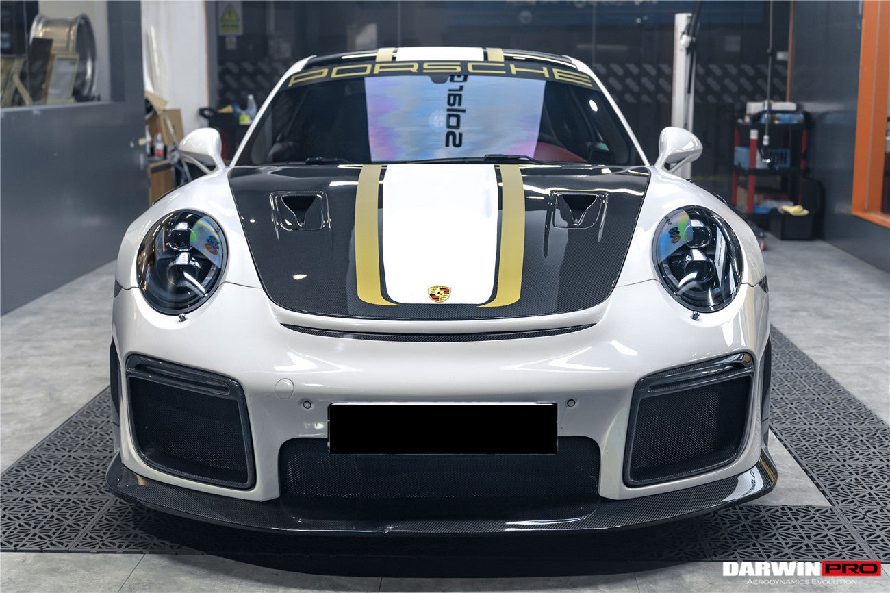 2013 - 2019 Porsche 911 991 Carrera & C2, C2S, C4, C4S, Targa & GT3 & Turbo GT2RS-Style Carbon Fiber Hood